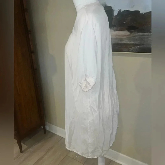 Johnny Was Crew Neck Embellished Top - Picture 6 of 6